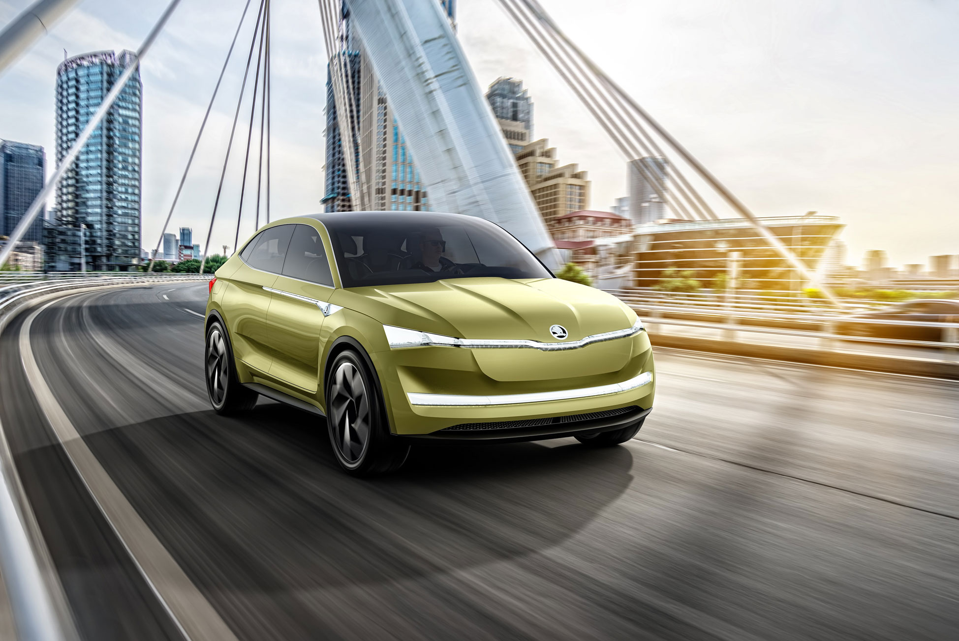 Skoda Vision E Concept - Front