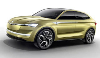 Skoda Vision E Concept - Front
