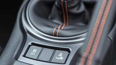 Toyota GT86 Orange Edition centre console