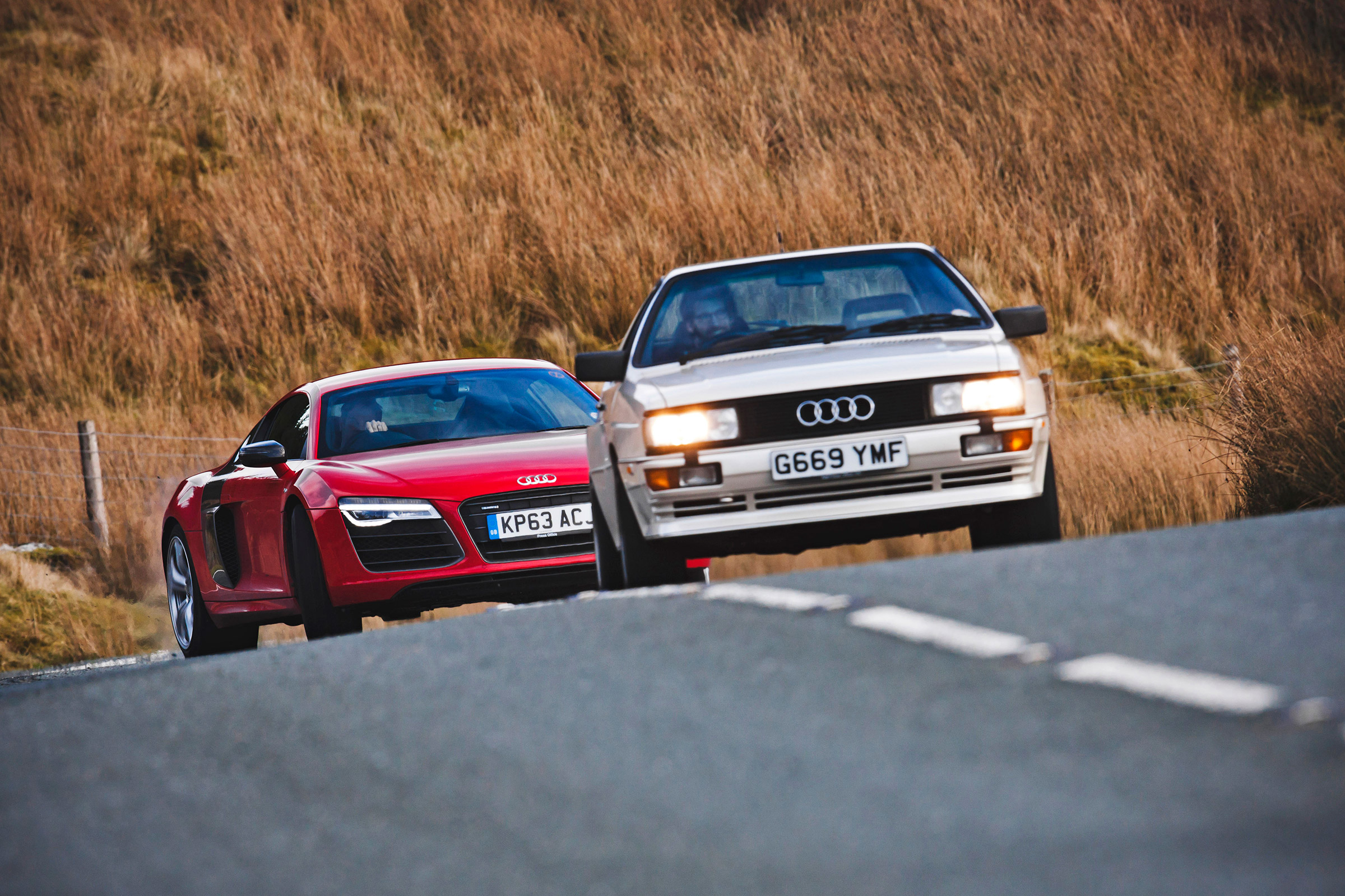 4x4 Wales test - Audi heritage