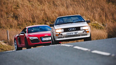 4x4 Wales test - Audi heritage