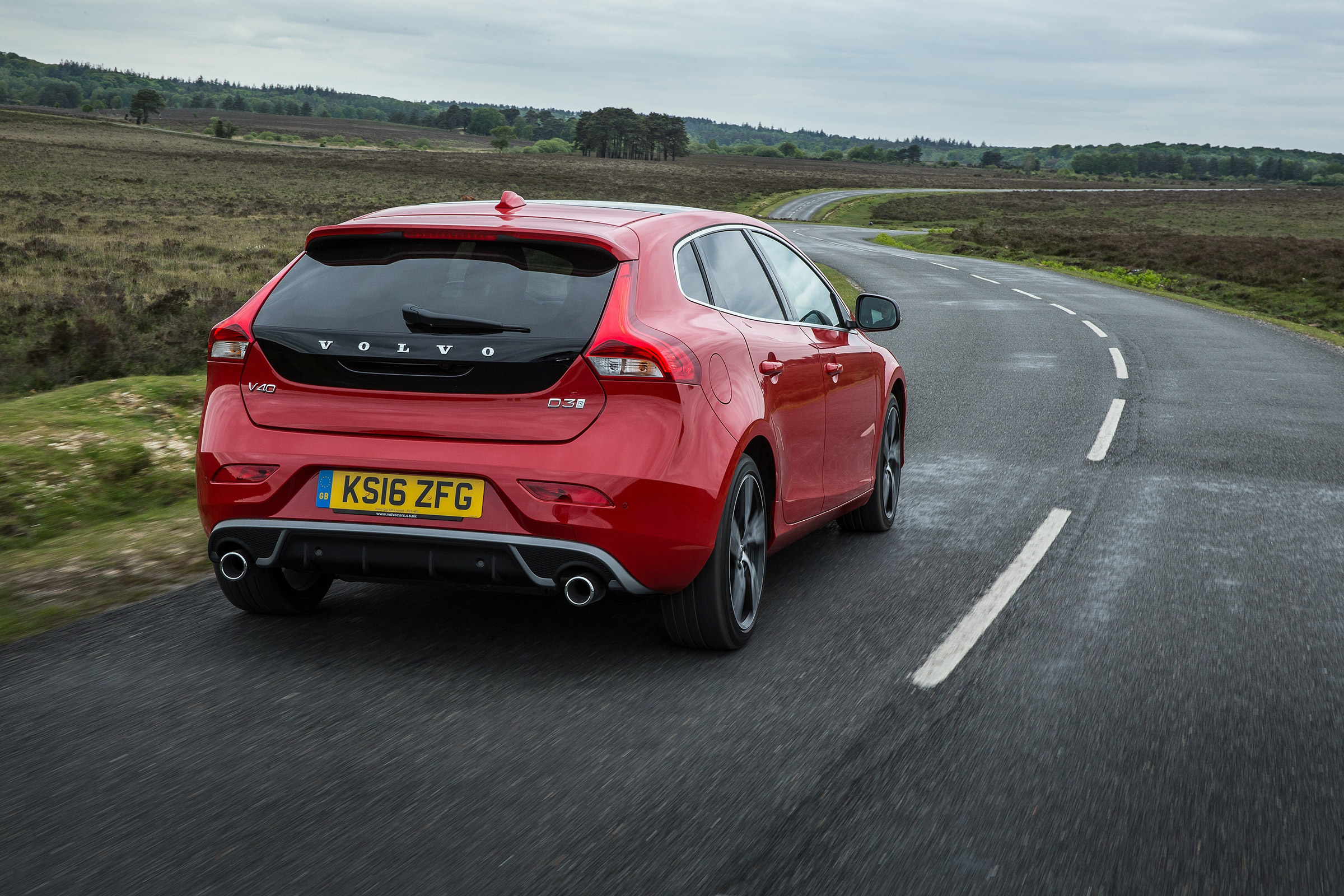 Volvo V40 2016 facelift - Rear