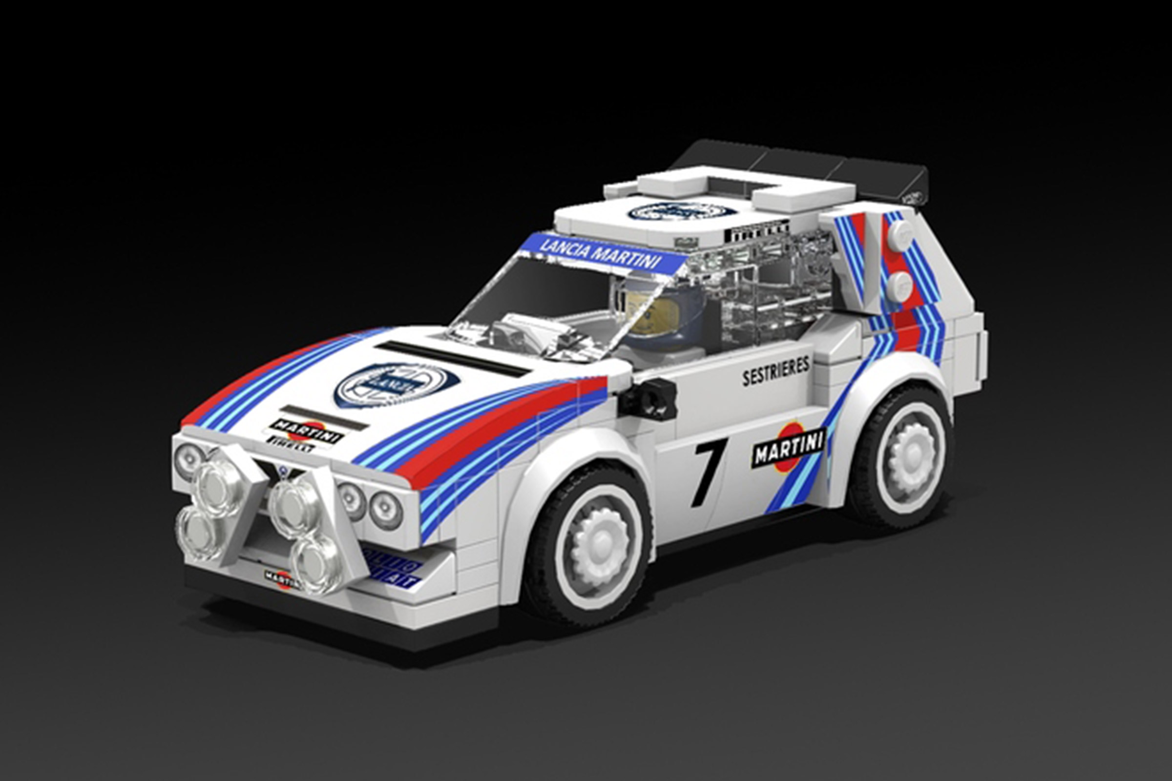 LEGO Lancia Delta S4 - front1