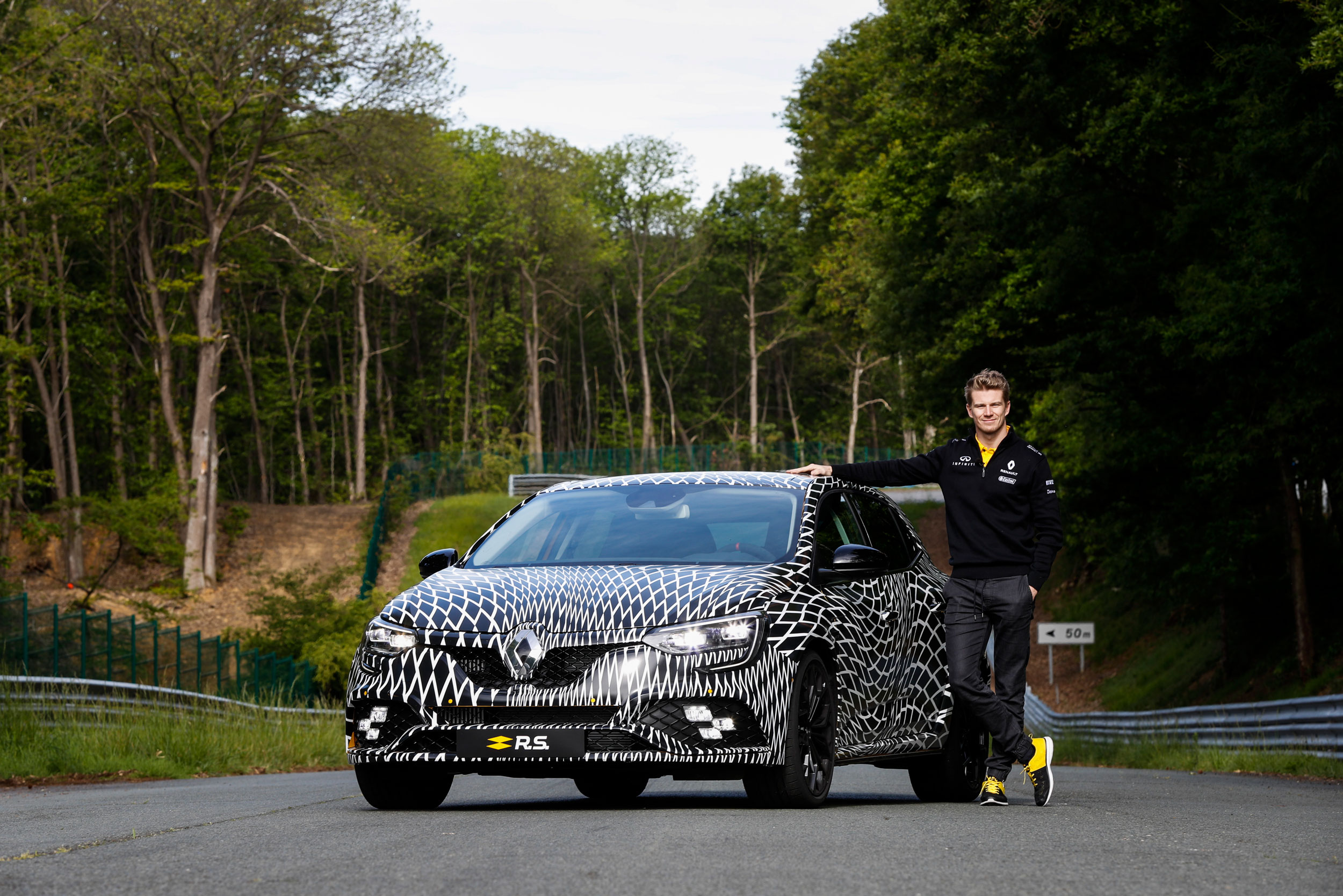 New Renault Sport Mégane and Nico Hülkenberg