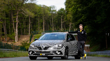 New Renault Sport Mégane and Nico Hülkenberg