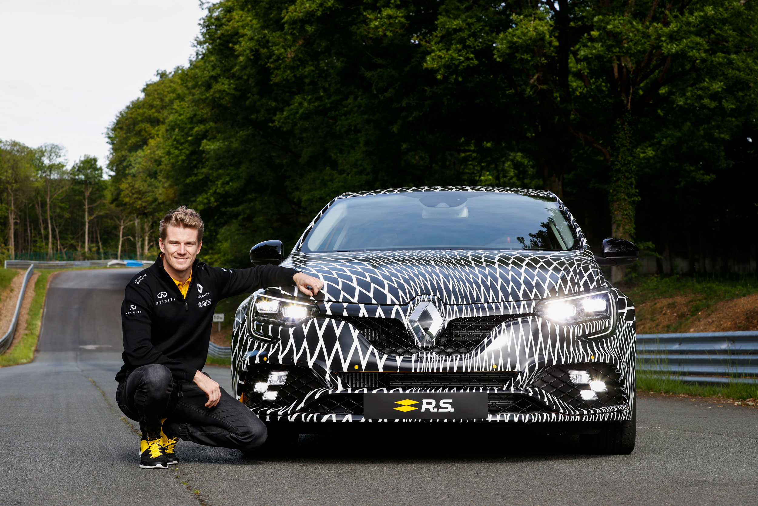 New Renault Sport Mégane and Nico Hülkenberg