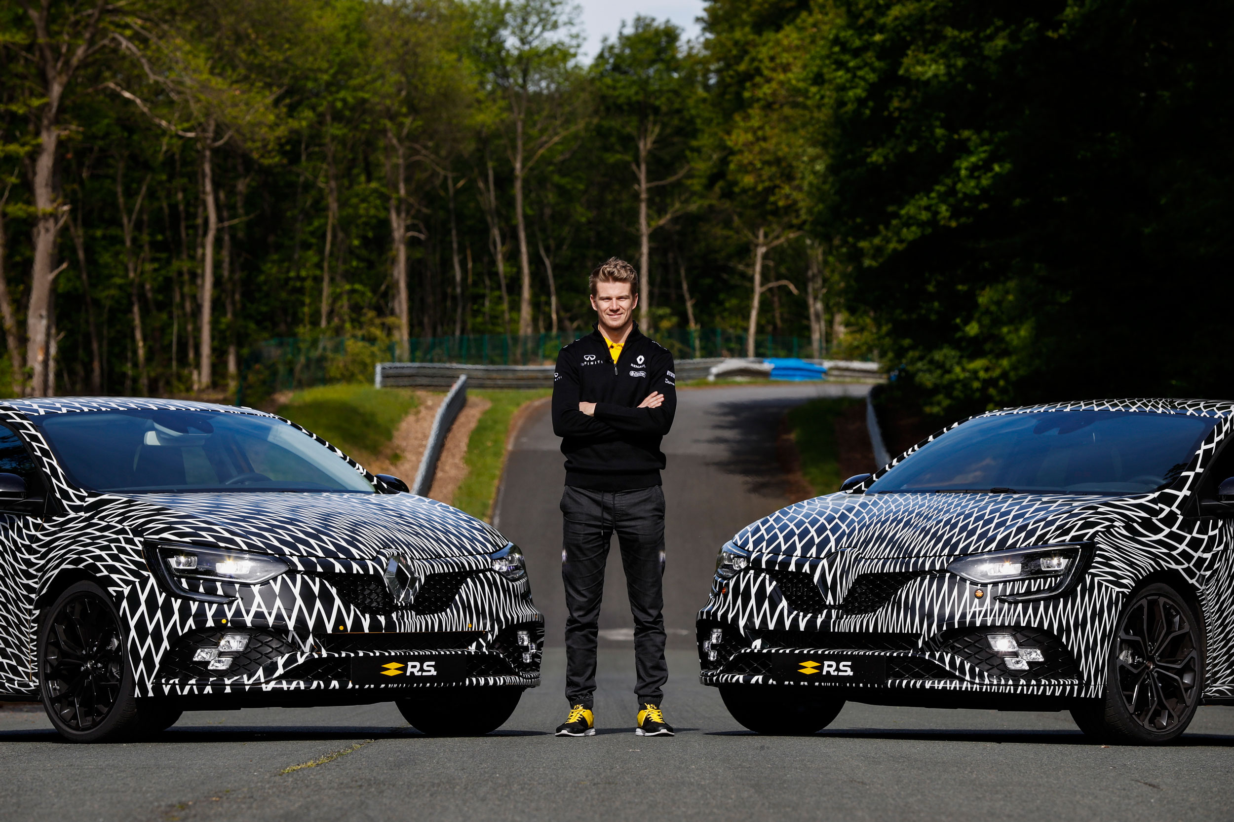 New Renault Sport Mégane and Nico Hülkenberg