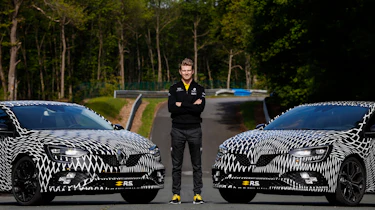 New Renault Sport Mégane and Nico Hülkenberg
