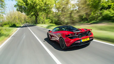 McLaren 720S - rear tracking