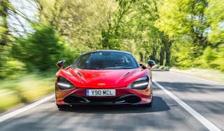 McLaren 720S - front tracking