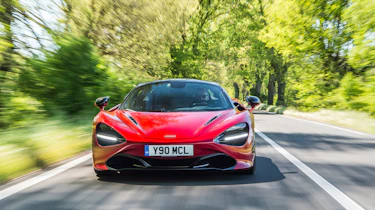 McLaren 720S - front tracking