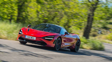 McLaren 720S - front tracking