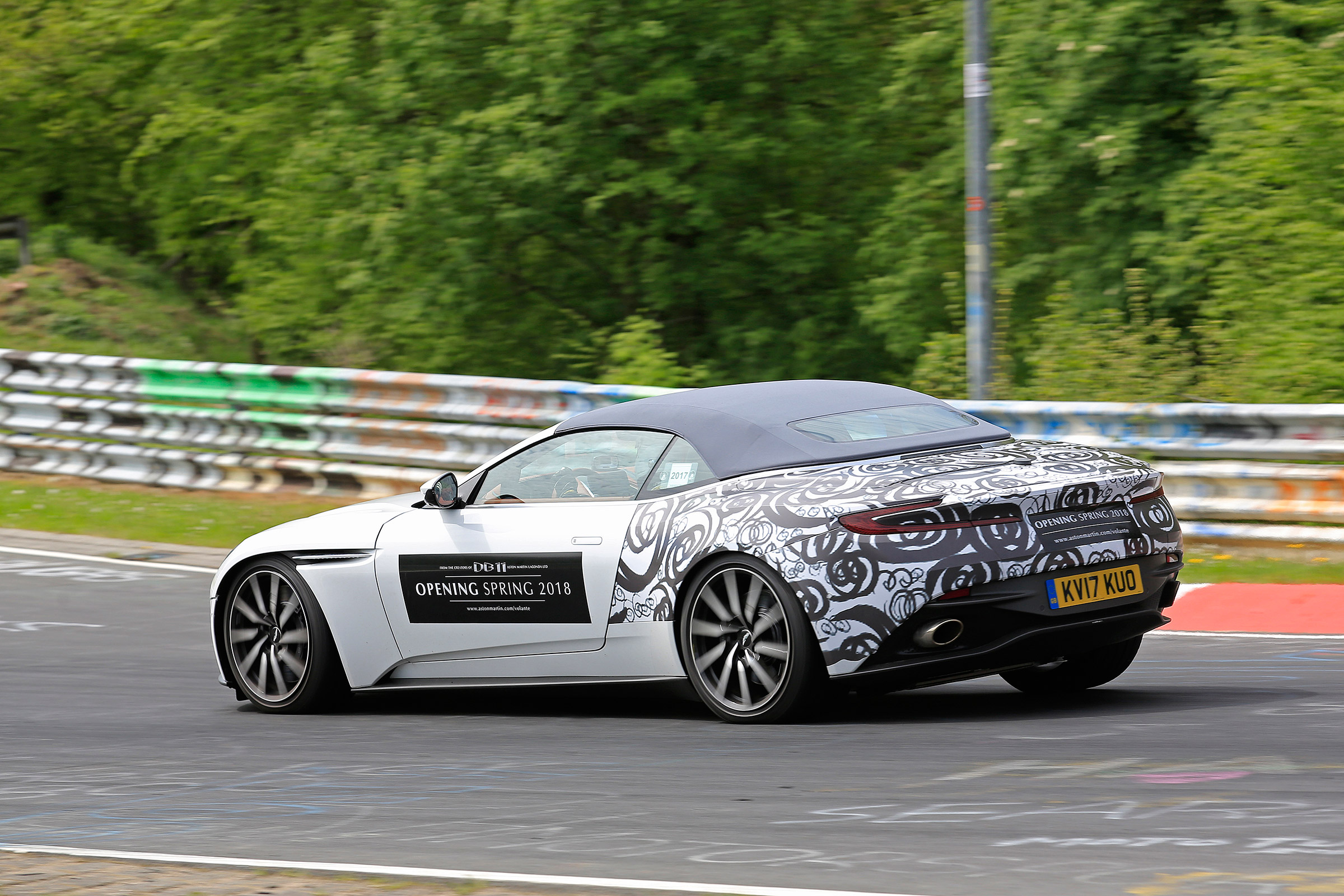 SPY - Aston Martin DB11 Volante rear