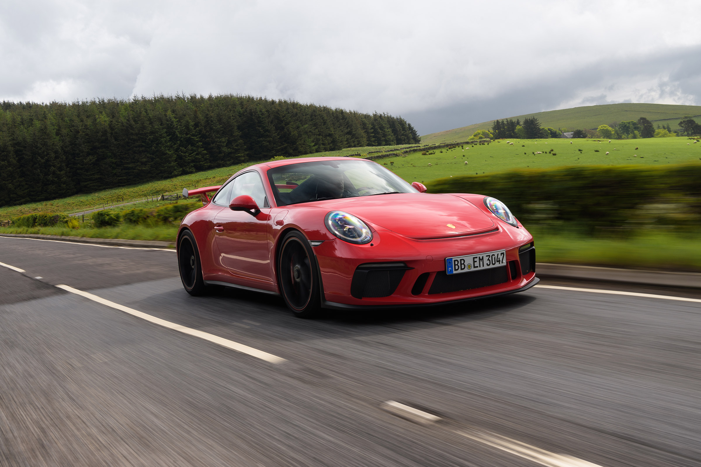 Porsche 911 GT3 manual - front tracking