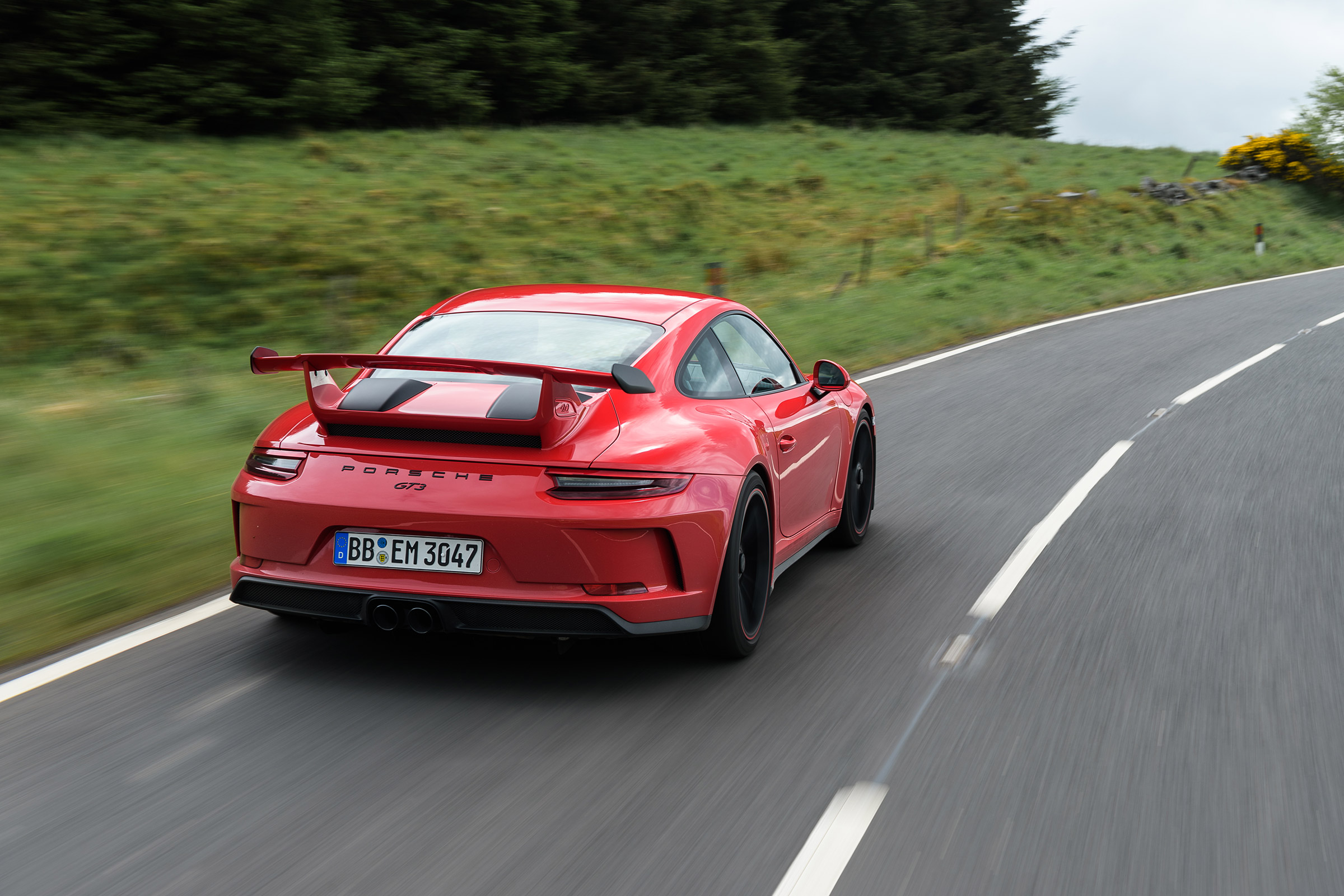 Porsche 911 GT3 manual - rear tracking