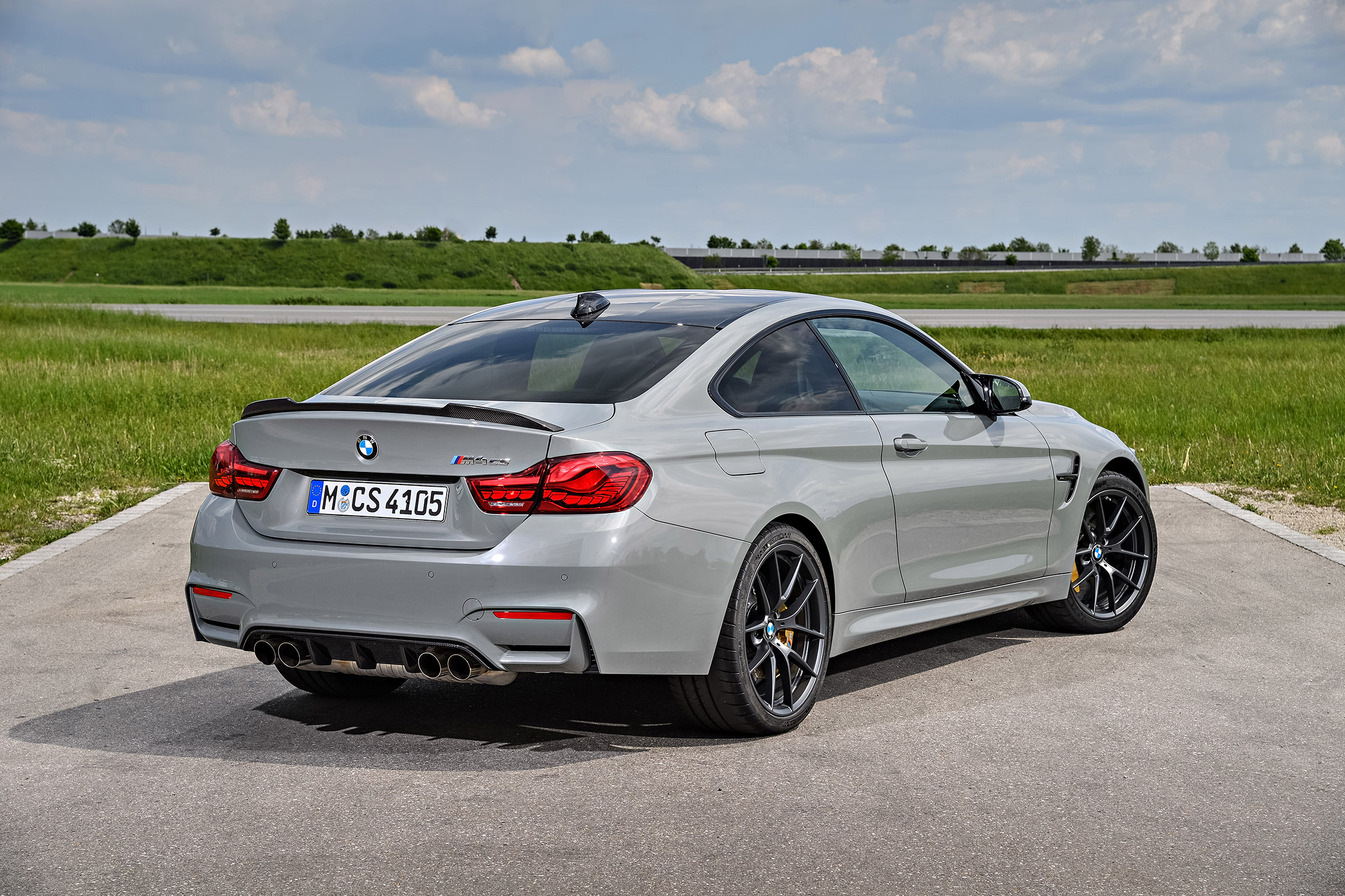 BMW M4 CS - rear three quarter