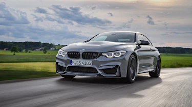 BMW M4 CS - front tracking