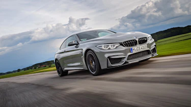 BMW M4 CS - front tracking