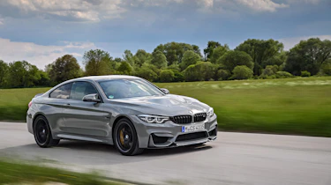 BMW M4 CS - front tracking