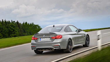 BMW M4 CS - rear tracking