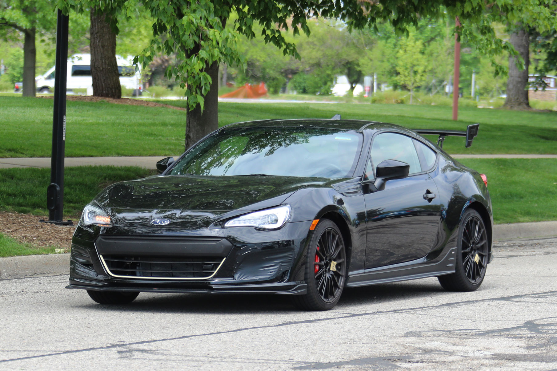 Pre-production Subaru STI BRZ - Front