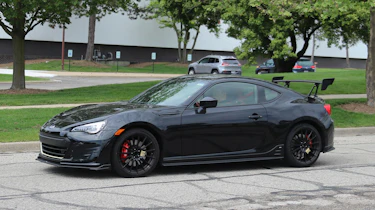 Pre-production Subaru STI BRZ - Side