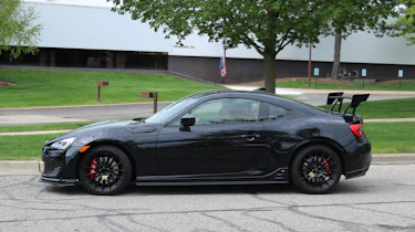 Pre-production Subaru STI BRZ - Side