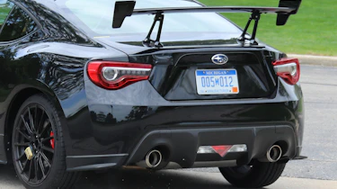 Pre-production Subaru STI BRZ - Rear