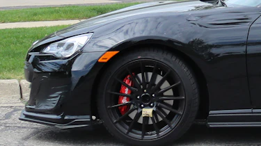 Pre-production Subaru STI BRZ - Front wheel