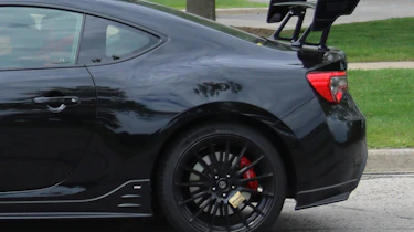 Pre-production Subaru STI BRZ - Rear wheel