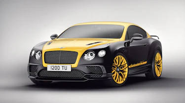 Bentley 'Continental 24' Supersport - front yellow 1