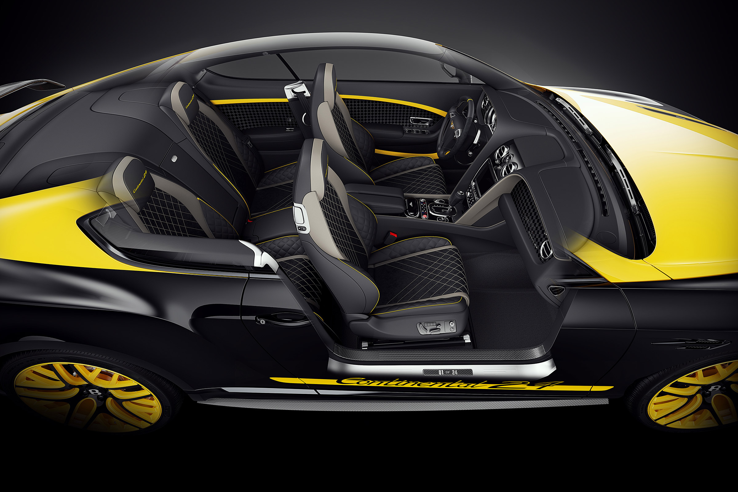 Bentley 'Continental 24' Supersport - yellow interior