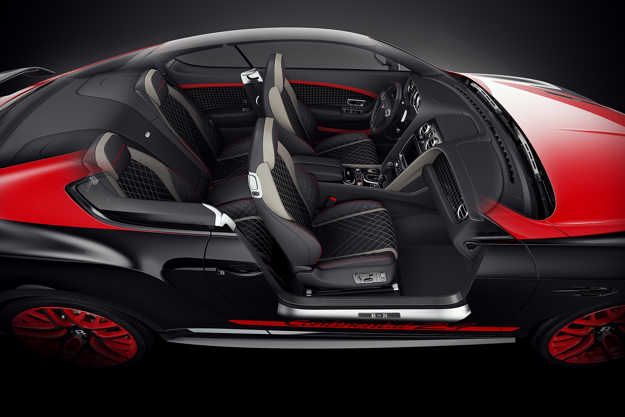 Bentley 'Continental 24' Supersport - red interior