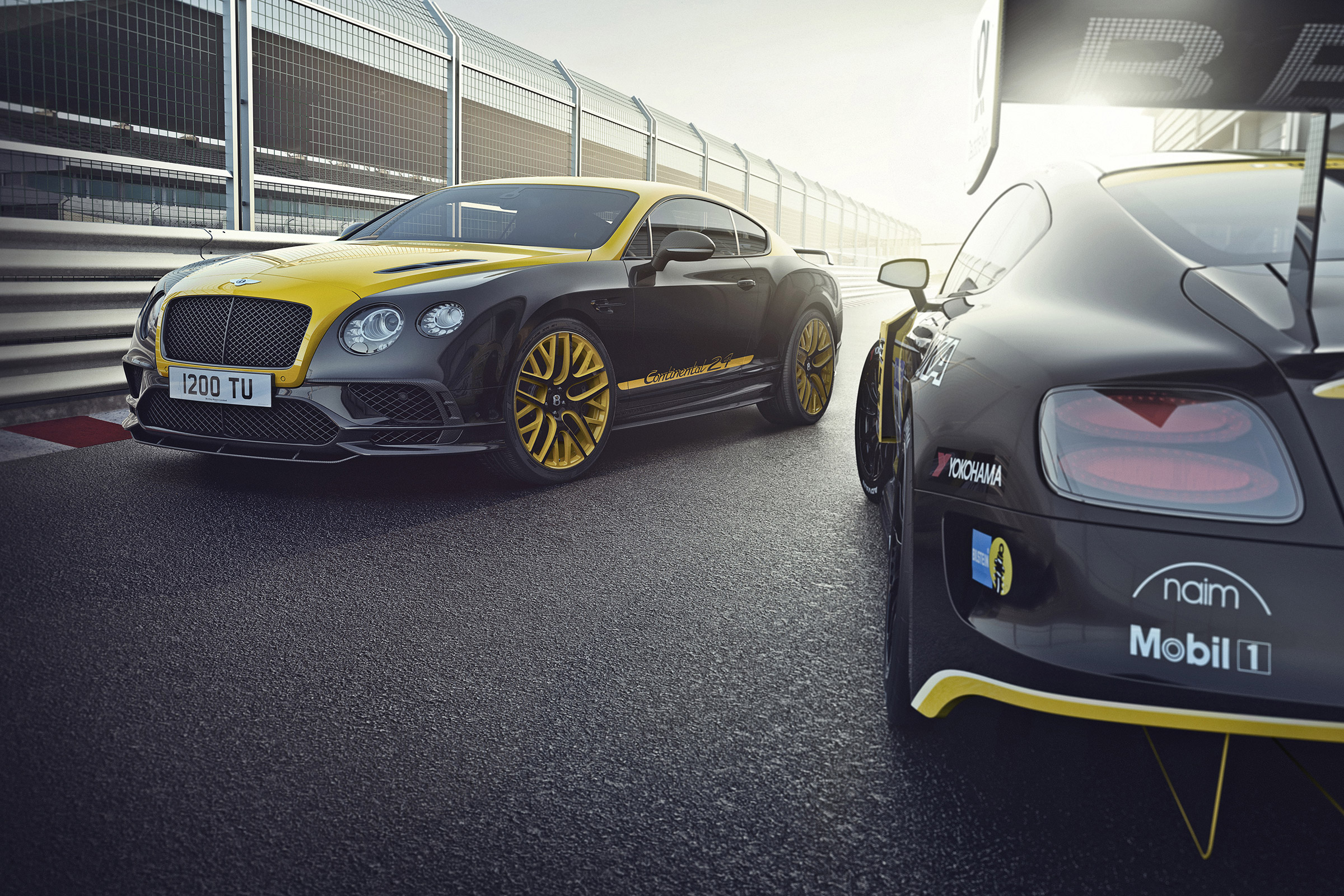 Bentley 'Continental 24' Supersport - front yellow