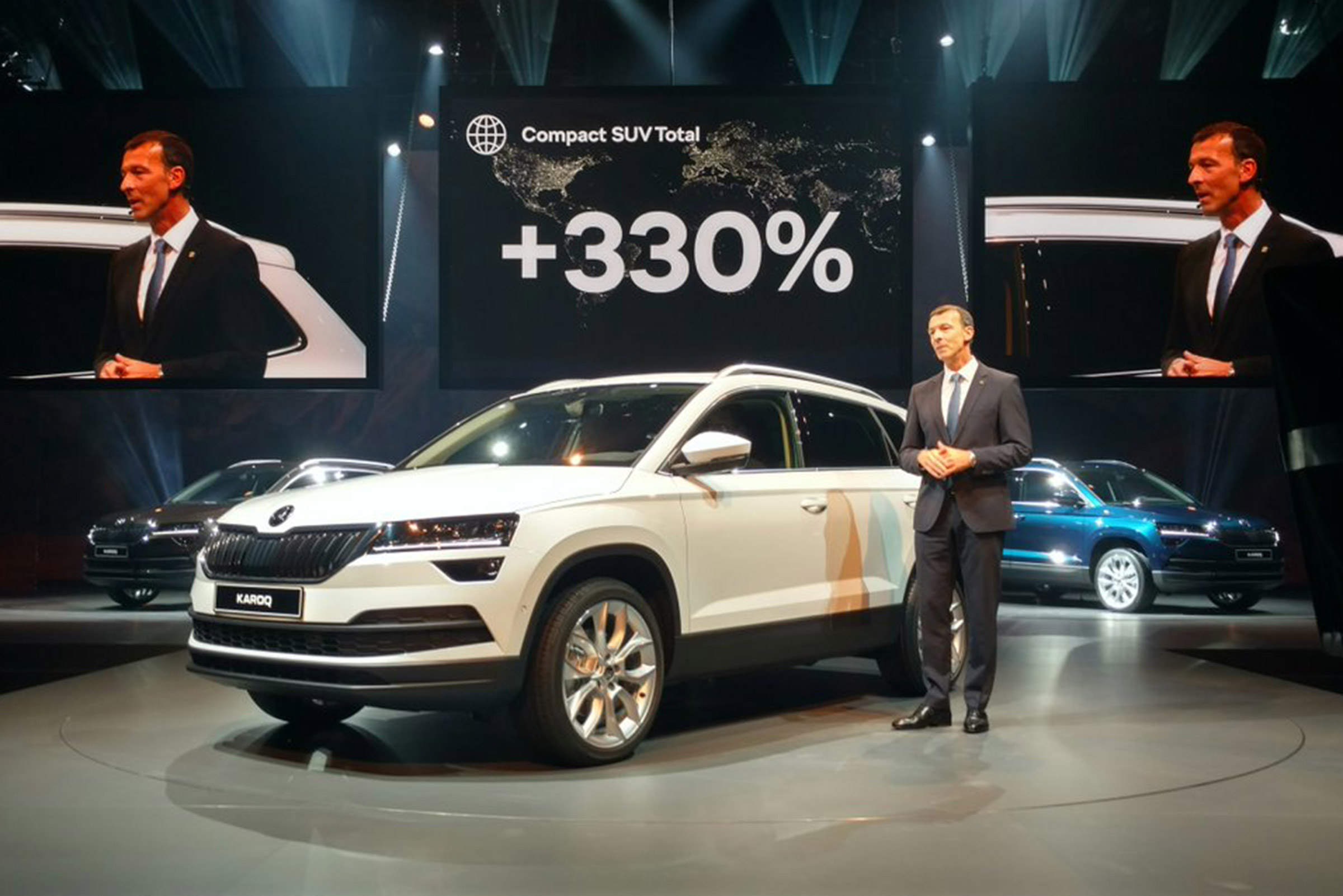 Karoq launch - front