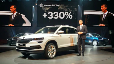 Karoq launch - front