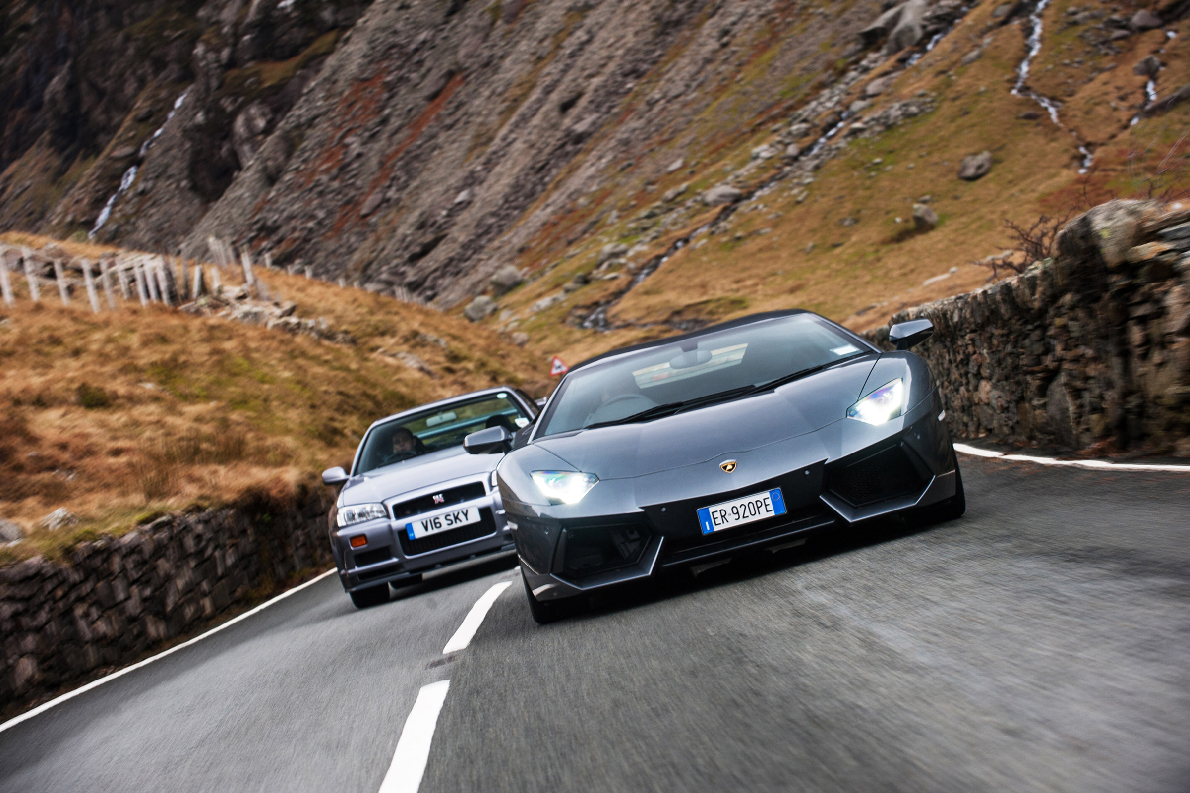 4x4 Wales test - Lambo GTR