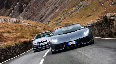4x4 Wales test - Lambo GTR