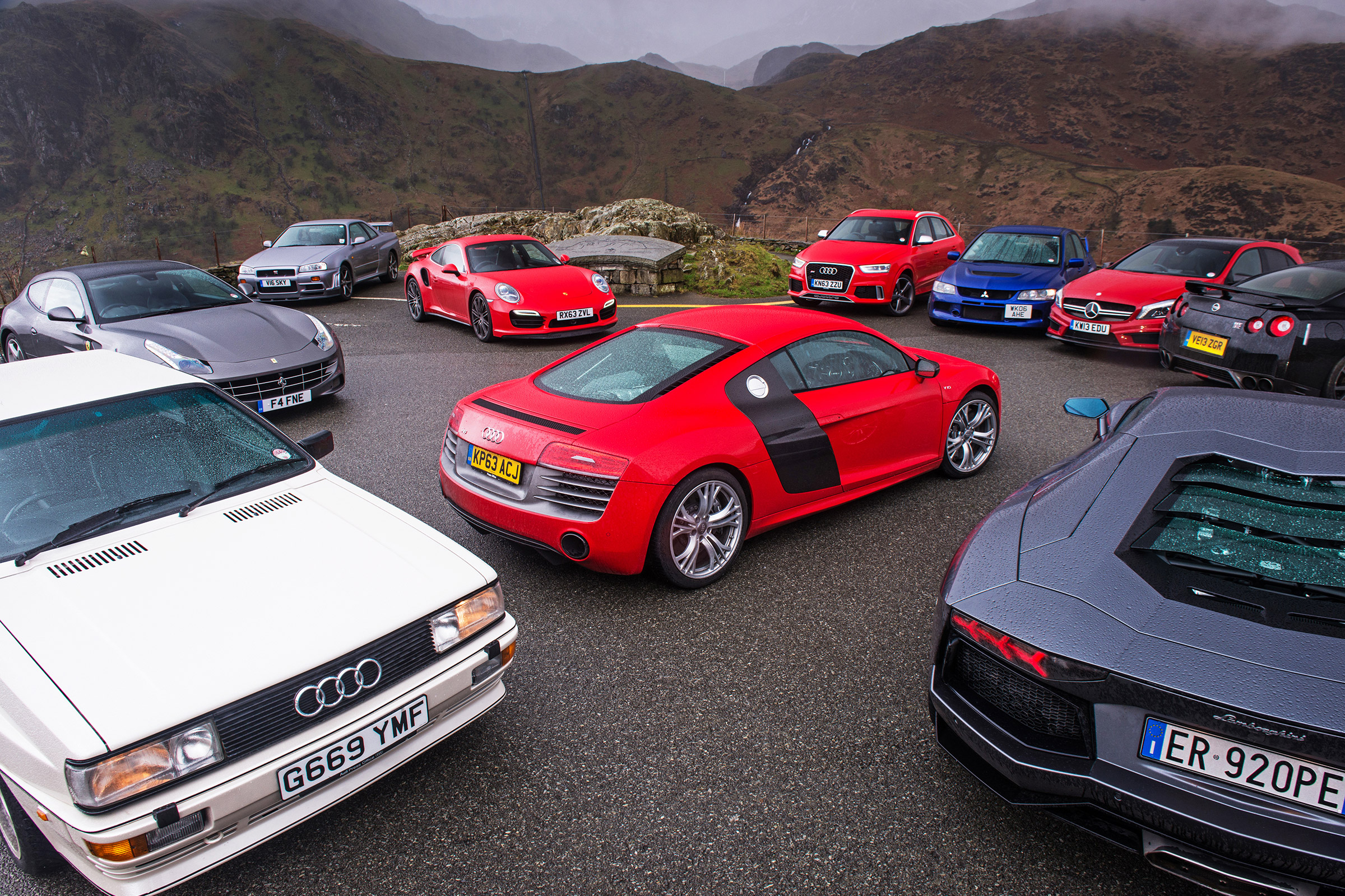 4x4 Wales test - group shot