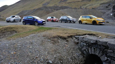 Hot hatch test - Group shot