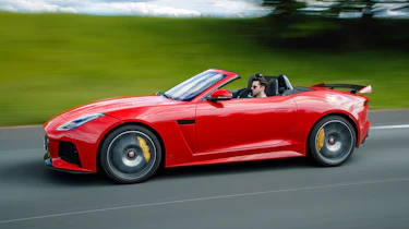 2018 Jaguar F-type SVR - Side