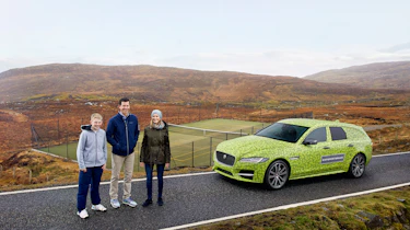 Jaguar XF Sportbrake teaser 2