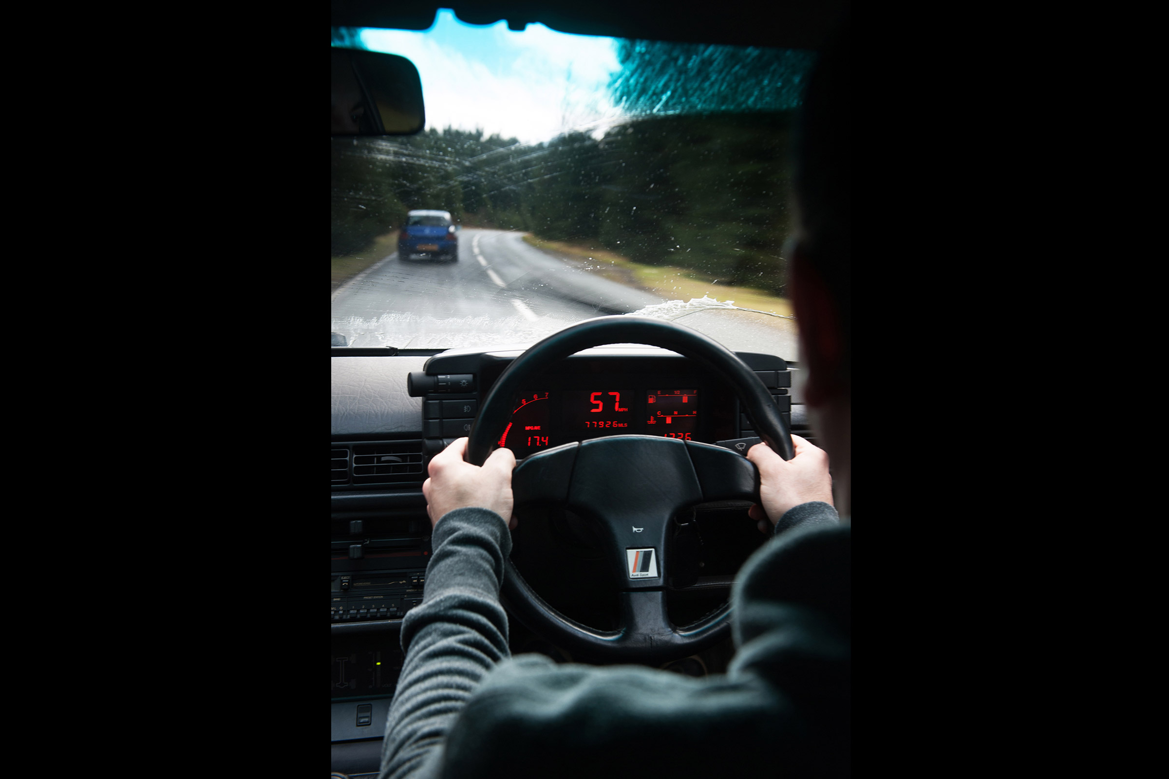 4x4 Wales test - interior quattro