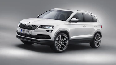 Skoda Karoq press front 2