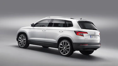 Skoda Karoq press front 3