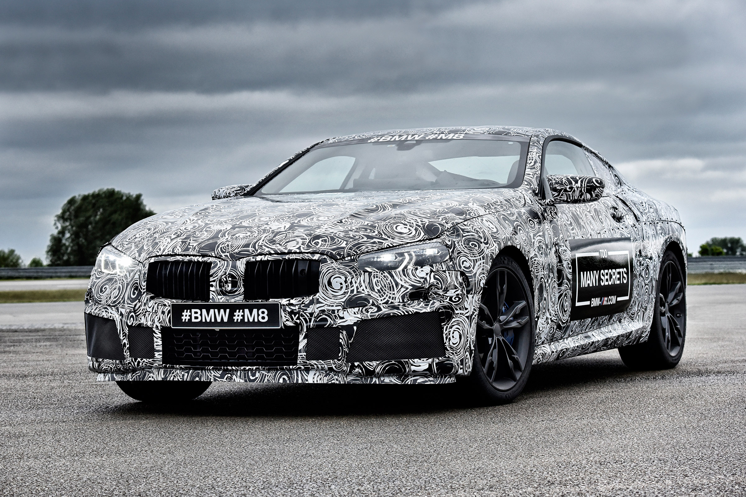 BMW M8 prototype - front