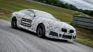 BMW M8 prototype - drive front