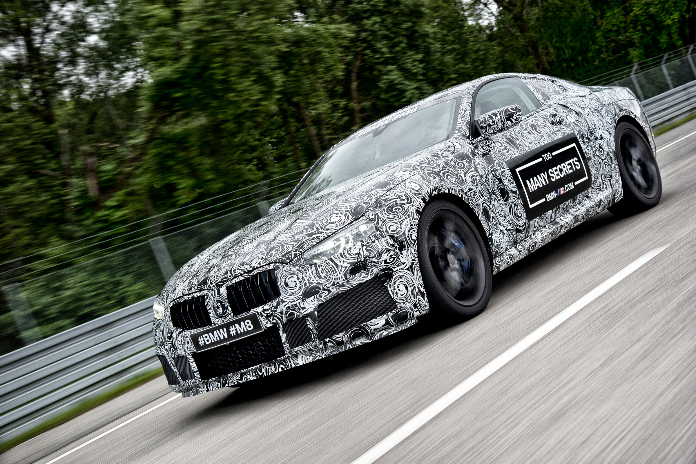 BMW M8 prototype - front 2