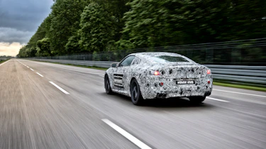BMW M8 prototype - driving rear