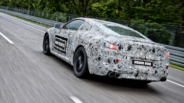 BMW M8 prototype - driving rear 2